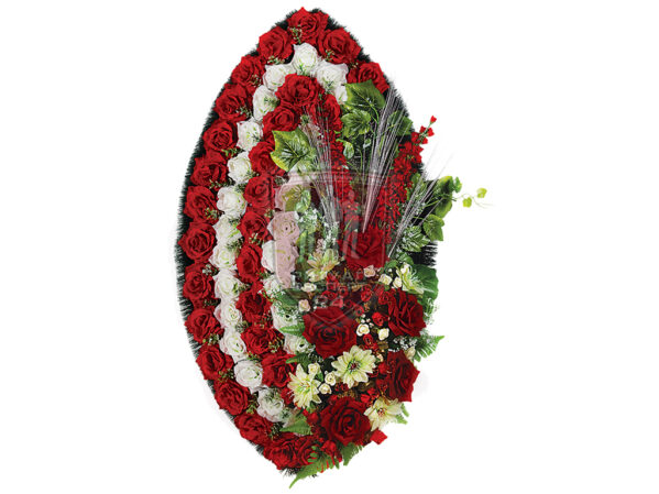 Венок из искусственных цветов Элит N8 110-140 см